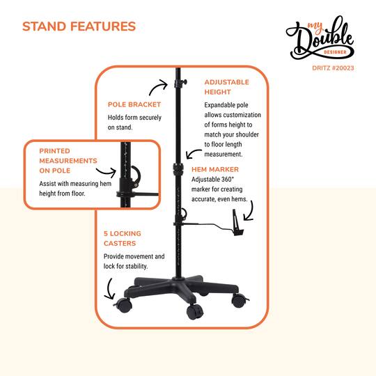 Dritz My Double Designer Full Figure Dress Form with Adjustable Tri-Pod Stand | Michaels Dritz My Double Designer Full Figure Dress Form with Adjustable Tri-Pod Stand | Michaels